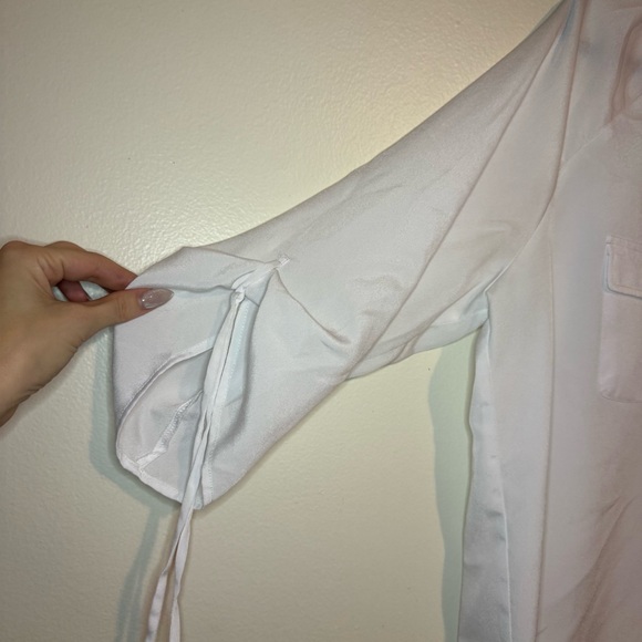 New York & Company | White Casual Blouse - Picture 3 of 6